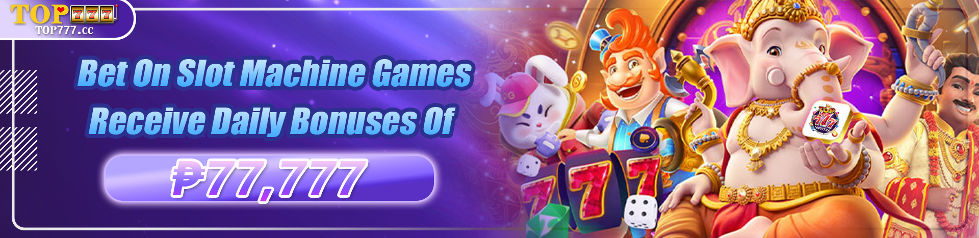 Top777 Casino banner